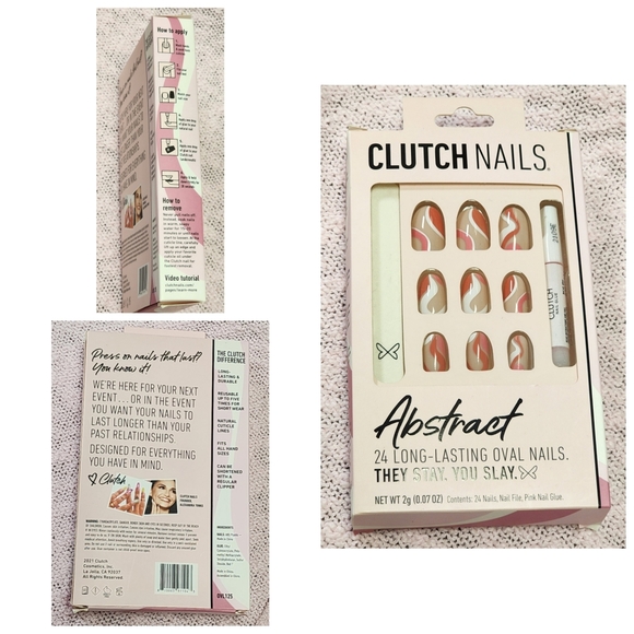 New Clutch Nail Kit Abstract - Picture 1 of 1